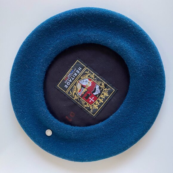 Laulhere Accessories - Laulhere-France "Le Basque" 100% French Merino Wool Beret FINEST QUALITY Emerald